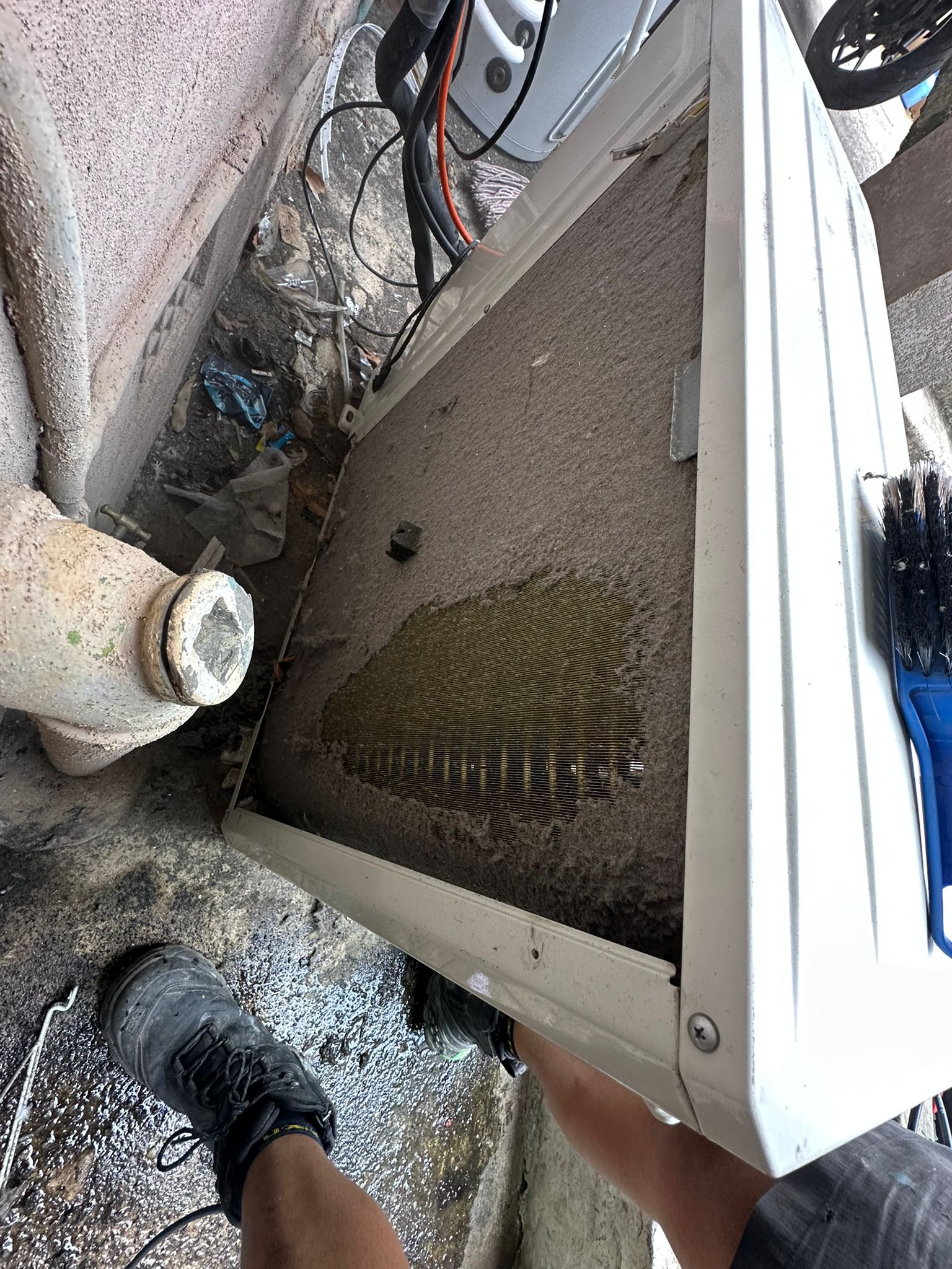 Toptech Air technician completing a professional air conditioning installation in a Sydney home